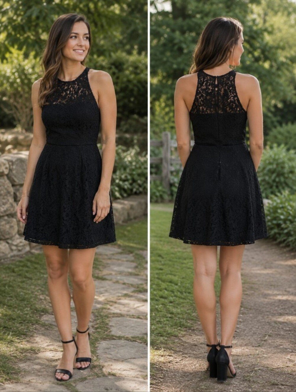 J. Crew Dress 00 Petite Pamela Black Lace Cocktail Party Evening Sleeveless